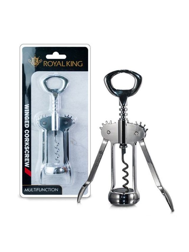 Royal King Stainless Winged Corkscrew edamama